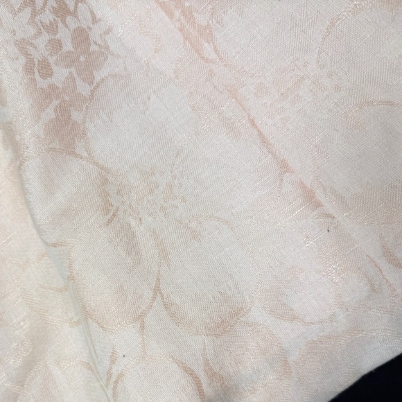 Talbots pastel pink short sleeves feminine brocade mini dress Plus size 18 - Picture 7 of 16